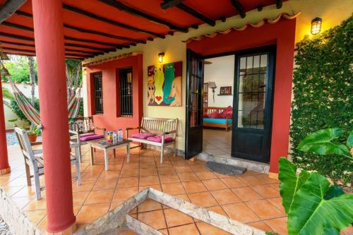 발코니/테라스, Villa Cococaribic Isla Margarita Venezuela in 마가리타아일랜드 발코니/테라스, Villa Cococaribic Isla Margarita Venezuela in 마가리타아일랜드