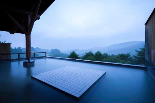 Hot spring bath, Tsumagoi Prince Hotel in Tsumagoi Hot spring bath, Tsumagoi Prince Hotel in Tsumagoi