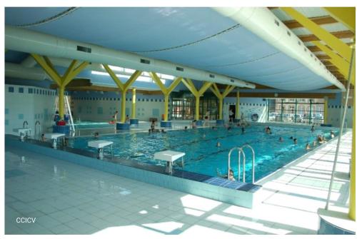 Swimming pool, URBAN Maison tout confort 15 mn Rouen avec parking facile in Montville Swimming pool, URBAN Maison tout confort 15 mn Rouen avec parking facile in Montville
