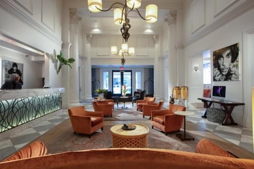 Előcsarnok, International House Hotel in New Orleans (Louisiana) Előcsarnok, International House Hotel in New Orleans (Louisiana)