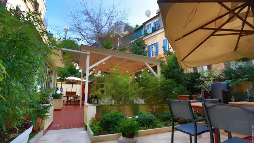 Garden, Hotel Pullman in Rome Garden, Hotel Pullman in Rome