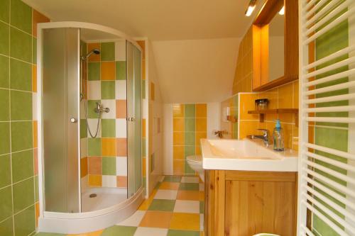 浴室, Ubytovani Edita in 博日達爾 浴室, Ubytovani Edita in 博日達爾