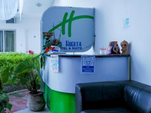 Előcsarnok, Hotel la Huerta in Fernández Előcsarnok, Hotel la Huerta in Fernández