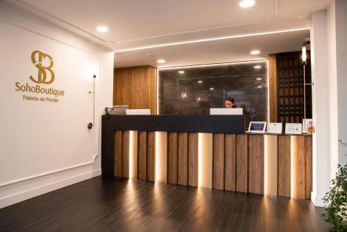 Lobby, Soho Boutique Palacio de Pombo in Santander Lobby, Soho Boutique Palacio de Pombo in Santander