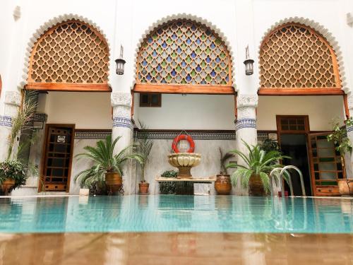 Swimming pool, Le Riad Palais d'hotes Suites & Spa Fes in Fes Swimming pool, Le Riad Palais d'hotes Suites & Spa Fes in Fes