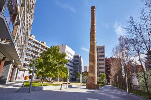 Įėjimas, The Lonely Chimney Apartments in Villa Olimpica Įėjimas, The Lonely Chimney Apartments in Villa Olimpica