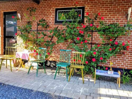 5 minute walk to Lego House-2 bedrooms with Balcony garden view.Loft floor in 比隆 5 minute walk to Lego House-2 bedrooms with Balcony garden view.Loft floor in 比隆