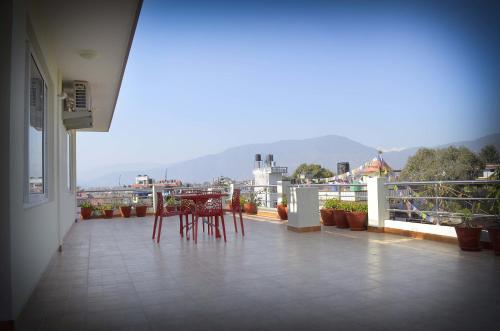Balcony/terrace, Nirvana Home in Maharajgunj Balcony/terrace, Nirvana Home in Maharajgunj