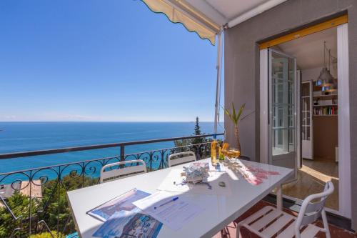 Balcony/terrace, La Casa Al Sole sea view 400mt from sea - Happy Rentals in Cervo Balcony/terrace, La Casa Al Sole sea view 400mt from sea - Happy Rentals in Cervo