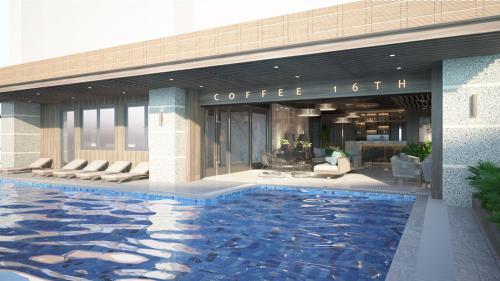 Swimming pool, Cat Ba Paradise Pool & Spa - Hotel Elite in Cat Ba Island Swimming pool, Cat Ba Paradise Pool & Spa - Hotel Elite in Cat Ba Island