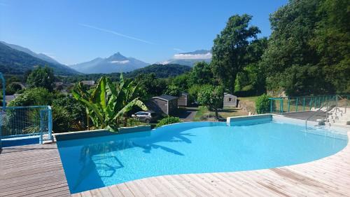 Úszómedence, Camping écovillage Soleil du Pibeste (Camping ecovillage Soleil du Pibeste) in Agos Vidalos Úszómedence, Camping écovillage Soleil du Pibeste (Camping ecovillage Soleil du Pibeste) in Agos Vidalos