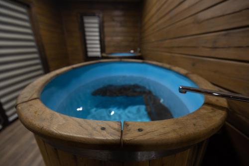 Sauna, Lake Park in Novomoskovsk Sauna, Lake Park in Novomoskovsk