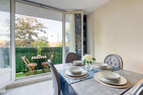 陽台/露台, Escale de l'Yvette - 50m2 Cosy, Balcony & Parking in 希利馬紮蘭 陽台/露台, Escale de l'Yvette - 50m2 Cosy, Balcony & Parking in 希利馬紮蘭