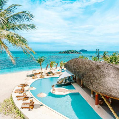 Swimming pool, Irene Pool Villa Resort, Koh Lipe in Sunrise Beach Swimming pool, Irene Pool Villa Resort, Koh Lipe in Sunrise Beach