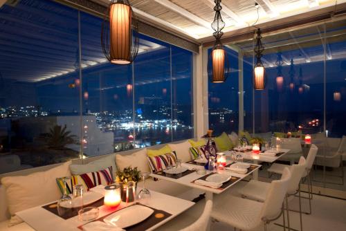 مطعم, فندق ميكونوس فيو (Mykonos View Hotel) in ميكونوس مطعم, فندق ميكونوس فيو (Mykonos View Hotel) in ميكونوس