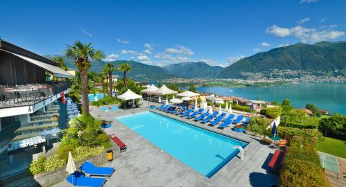 bazen, Hotel La Campagnola - Green Energy Resort in San Nazzaro bazen, Hotel La Campagnola - Green Energy Resort in San Nazzaro