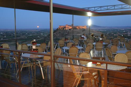 Étterem, Hotel Rural Quinto Cecilio in Medellin Étterem, Hotel Rural Quinto Cecilio in Medellin