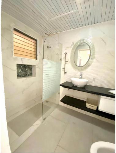 Bathroom, Villa Gold Cofresi in Puerto Plata Bathroom, Villa Gold Cofresi in Puerto Plata