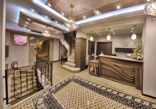 Lobby, City Palace Hotel in Ohrid Lobby, City Palace Hotel in Ohrid