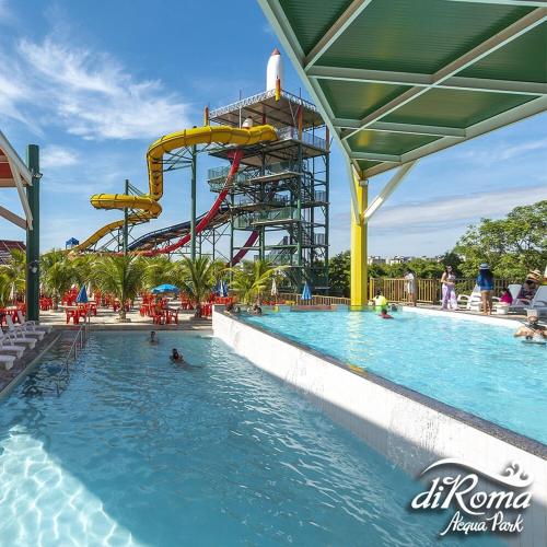 Hotel diRoma Fiori com um dia de acesso no Acqua Park DiRoma in Solar de Caldas Hotel diRoma Fiori com um dia de acesso no Acqua Park DiRoma in Solar de Caldas