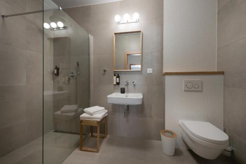 ห้องน้ำ, Hotel Tři knížata (Hotel Tri knizata) in จิห์ลาวา ห้องน้ำ, Hotel Tři knížata (Hotel Tri knizata) in จิห์ลาวา
