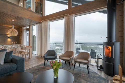 Surrounding environment, Ski-Inn Kultakero in Pyhatunturi Surrounding environment, Ski-Inn Kultakero in Pyhatunturi