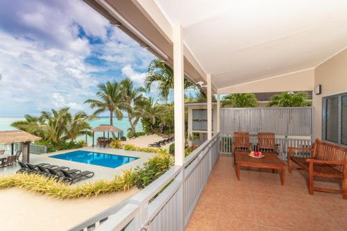 strand, Moana Sands Beachfront Villa in Vaimaanga strand, Moana Sands Beachfront Villa in Vaimaanga