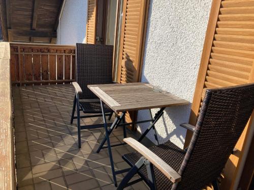 Balcony/terrace, Korners Ferienwohnung am Fuße des Voithenbergs in Furth Im Wald Balcony/terrace, Korners Ferienwohnung am Fuße des Voithenbergs in Furth Im Wald