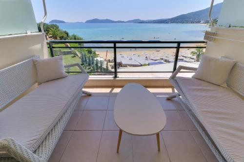 Kilátás, Porto Palio Beach Hotel in Kavala Kilátás, Porto Palio Beach Hotel in Kavala