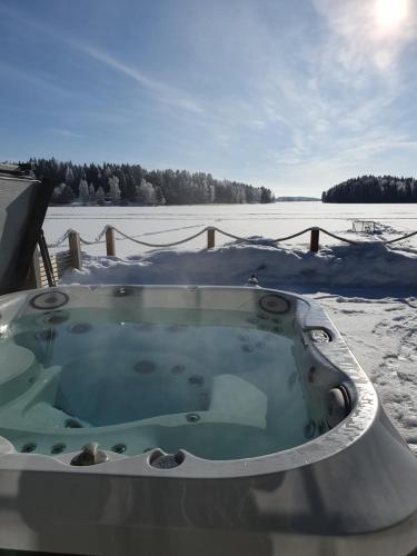 Surrounding environment, Stunning log cabin 45m2 on the shore of Kallavesi. in Kuopio Surrounding environment, Stunning log cabin 45m2 on the shore of Kallavesi. in Kuopio