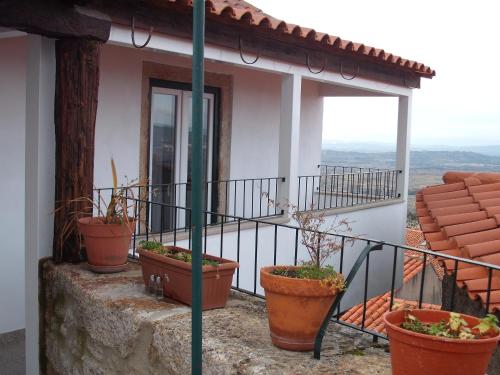 Terraza/balcón, Casa Pires Mateus in Monsanto Terraza/balcón, Casa Pires Mateus in Monsanto