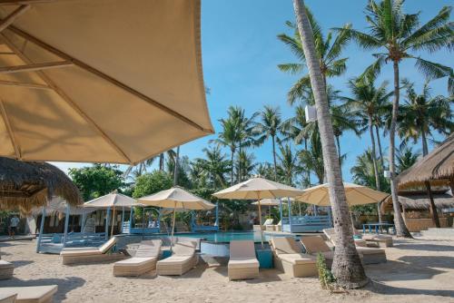 Garden, Le Nusa Beach Club in Nusa Lembongan Garden, Le Nusa Beach Club in Nusa Lembongan