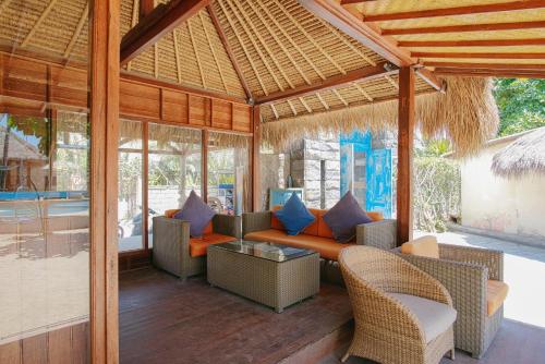 Lobby, Le Nusa Beach Club in Nusa Lembongan Lobby, Le Nusa Beach Club in Nusa Lembongan