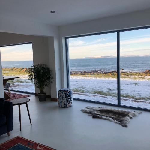 Létesítmények, Where the Land Meets the Sea, with wood fired hot tub in Thurso Létesítmények, Where the Land Meets the Sea, with wood fired hot tub in Thurso