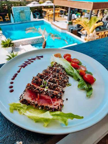 Comida y bebida, Aqua Marina Beach Club in Rincon Comida y bebida, Aqua Marina Beach Club in Rincon