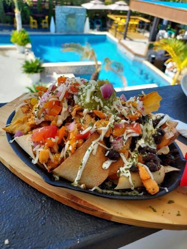 Comida y bebida, Aqua Marina Beach Club in Rincon Comida y bebida, Aqua Marina Beach Club in Rincon