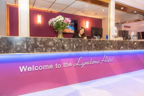 Lobby, Lyndene Hotel in Blackpool Lobby, Lyndene Hotel in Blackpool