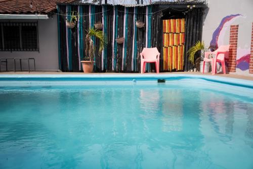 Swimming pool, The Corner Hostel in Rio Hato Swimming pool, The Corner Hostel in Rio Hato