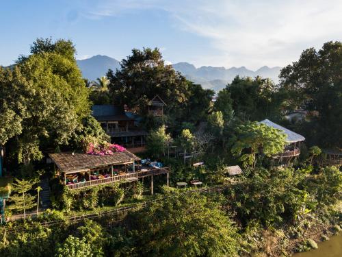 View, Ock Pop Tok Mekong Villa in Luang Prabang View, Ock Pop Tok Mekong Villa in Luang Prabang