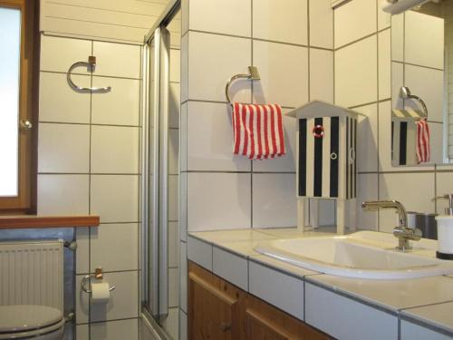 Bathroom, Ferienwohnungen Blatterrausch in Schwandorf in Bayern Bathroom, Ferienwohnungen Blatterrausch in Schwandorf in Bayern
