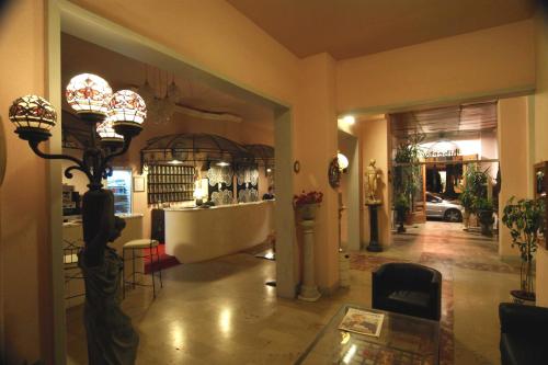 sala de TV, Hotel Liberty in Viareggio sala de TV, Hotel Liberty in Viareggio