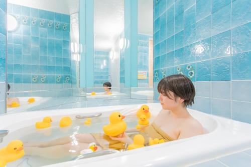 Hot spring bath, HOTEL&SPA SIESTA ( Adult Only) in Daito Hot spring bath, HOTEL&SPA SIESTA ( Adult Only) in Daito
