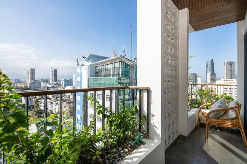 Balcony/terrace, Seahorse Tropical Danang Hotel by Haviland near University of Danang Balcony/terrace, Seahorse Tropical Danang Hotel by Haviland near University of Danang