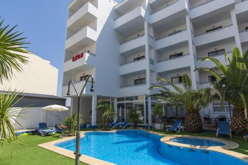 Úszómedence, Hotel Jaime I in Peniscola Városközpont Úszómedence, Hotel Jaime I in Peniscola Városközpont