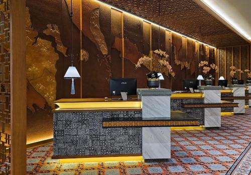 Lobby, The Singhasari Resort in Malang Lobby, The Singhasari Resort in Malang