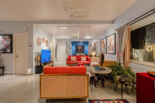 Legacy by Hireavilla - Luxury 4BR Home in Siolim w Field View & Pool in Mapusa Legacy by Hireavilla - Luxury 4BR Home in Siolim w Field View & Pool in Mapusa