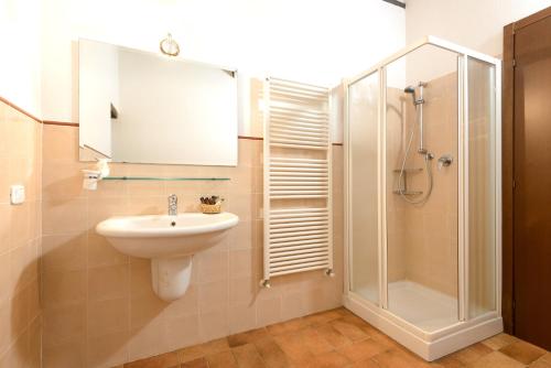ห้องน้ำ, Agriturismo Le Crete - Appartamenti in อัสชาโน ห้องน้ำ, Agriturismo Le Crete - Appartamenti in อัสชาโน