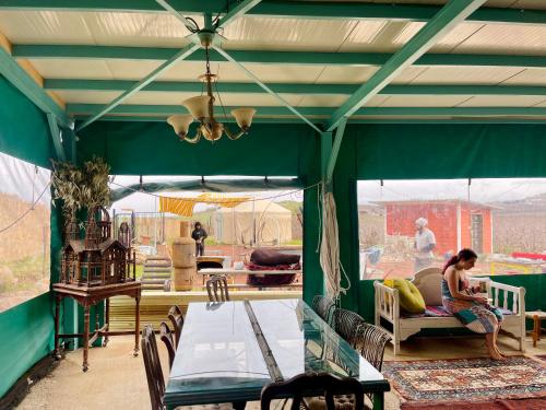 Druze Yurt in هضبة الجولان Druze Yurt in هضبة الجولان