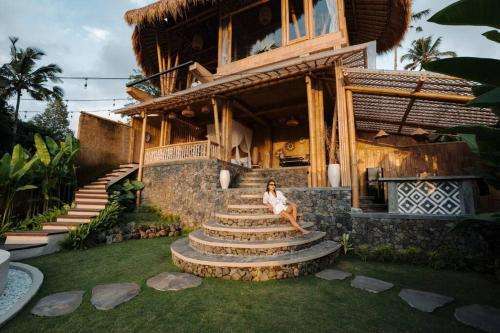 Makerti Bali~Bamboo House in Besakih Makerti Bali~Bamboo House in Besakih