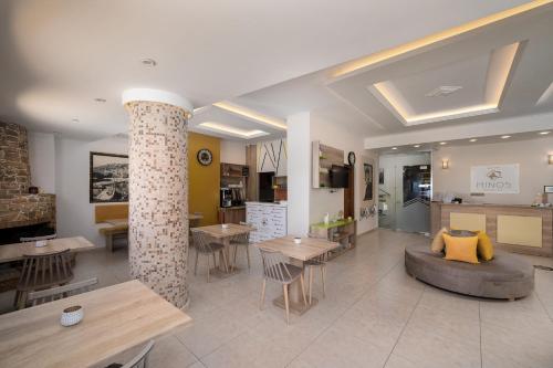 Lobby, Minos Boutique Hotel in Adelianos Kampos Lobby, Minos Boutique Hotel in Adelianos Kampos